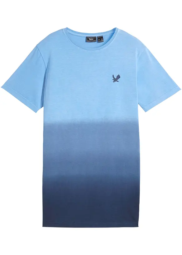 Jongens T-shirt met kleurverloop van puur biologisch katoen, bonprix