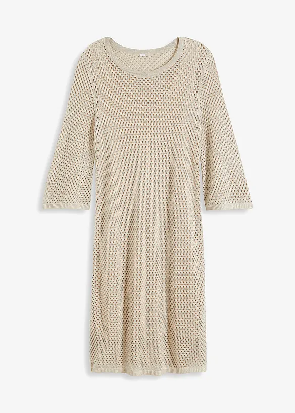 Gebreide jurk van soepele viscose, bonprix