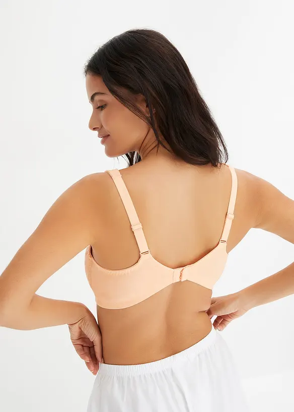 Bh zonder beugels met biologisch katoen (set van 2), bonprix