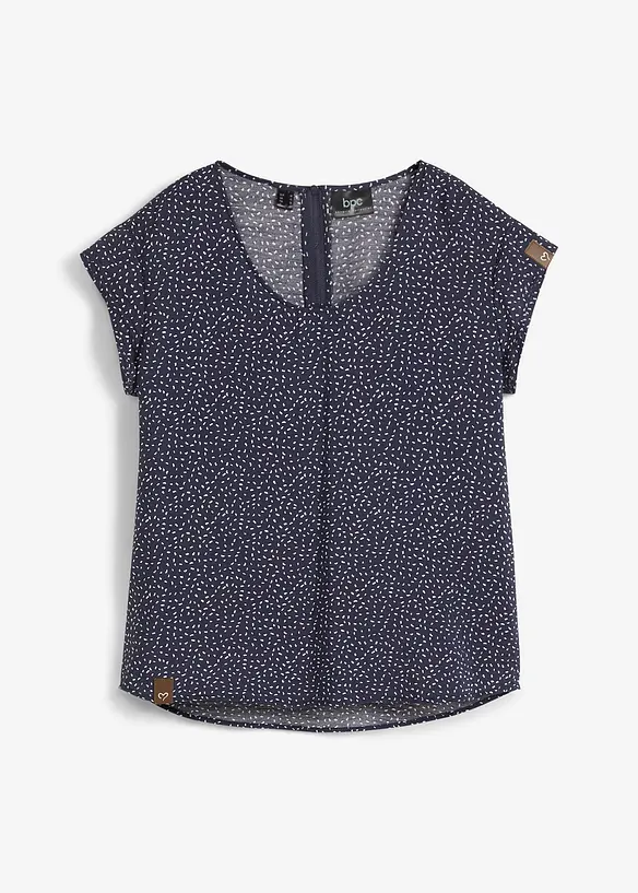 Shirtblouse in een zachte viscosemix, bonprix