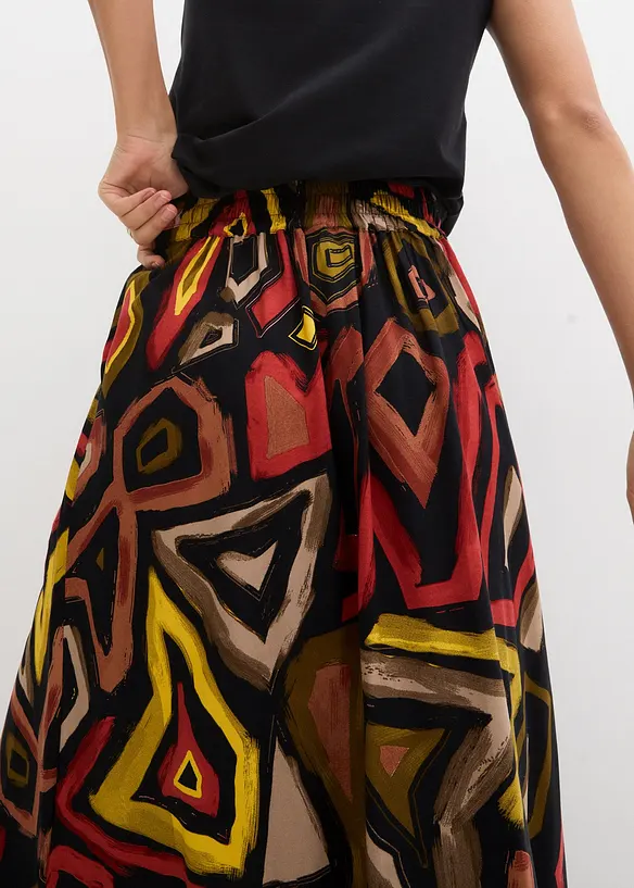 Maxi rok van soepele viscose, bonprix