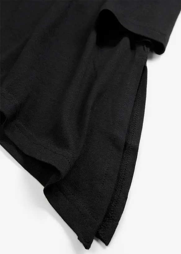 Longshirt in een katoen-viscosemix, bonprix