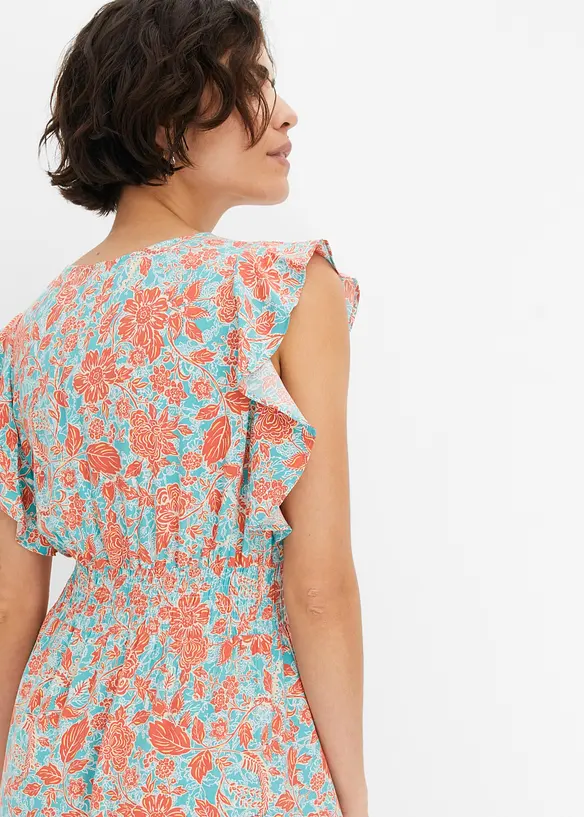 Gedessineerde maxi jurk, bonprix