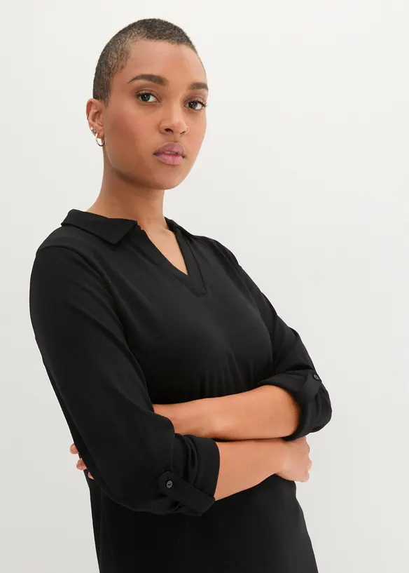 Punto di roma polo longshirt, bonprix