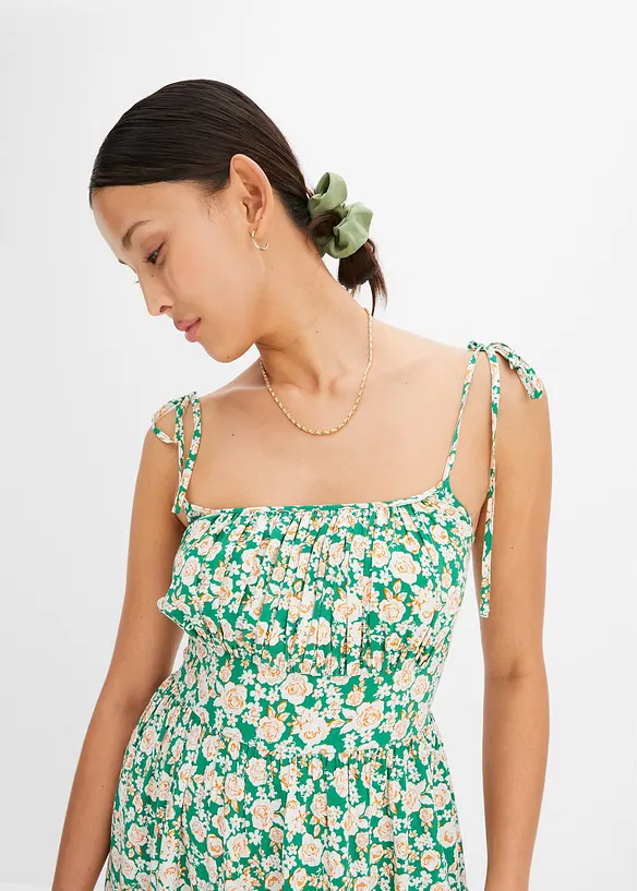 Viscose jurk met print, bonprix