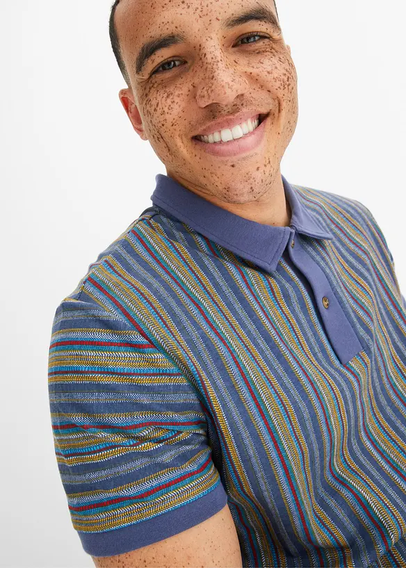 Poloshirt van biologisch katoen, korte mouw, bonprix