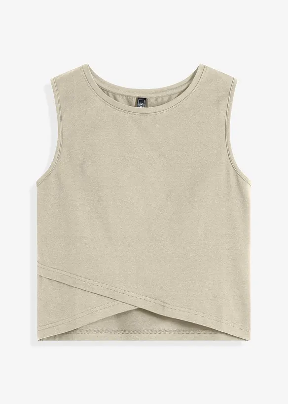 Cropped top van een zachte katoenmix, bonprix