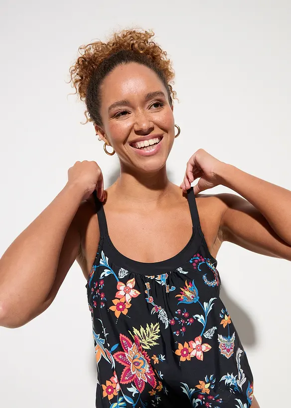 Tankini met verstelbare bandjes (2-dlg. set), bonprix