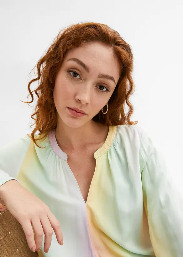 Blouse van soepel vallende viscose, bonprix