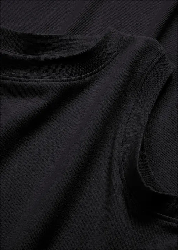 Jersey jurk van katoen met stretch, bonprix