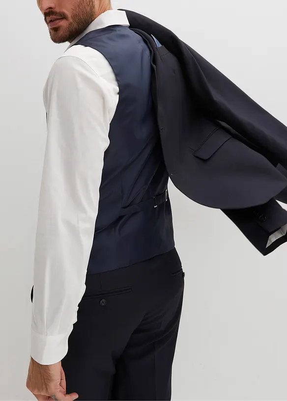 Pak met gilet en stropdas, slim fit (4-dlg. set), bonprix