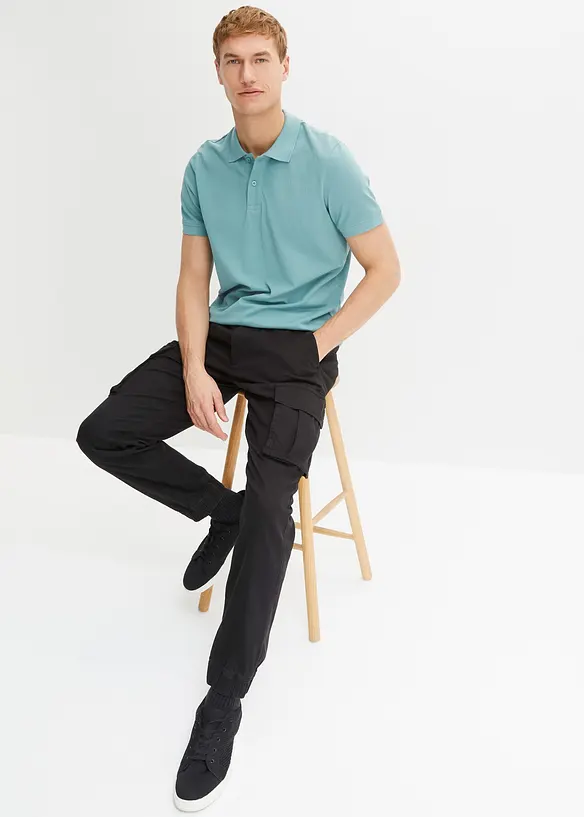 Piqué poloshirt van biologisch katoen, bonprix