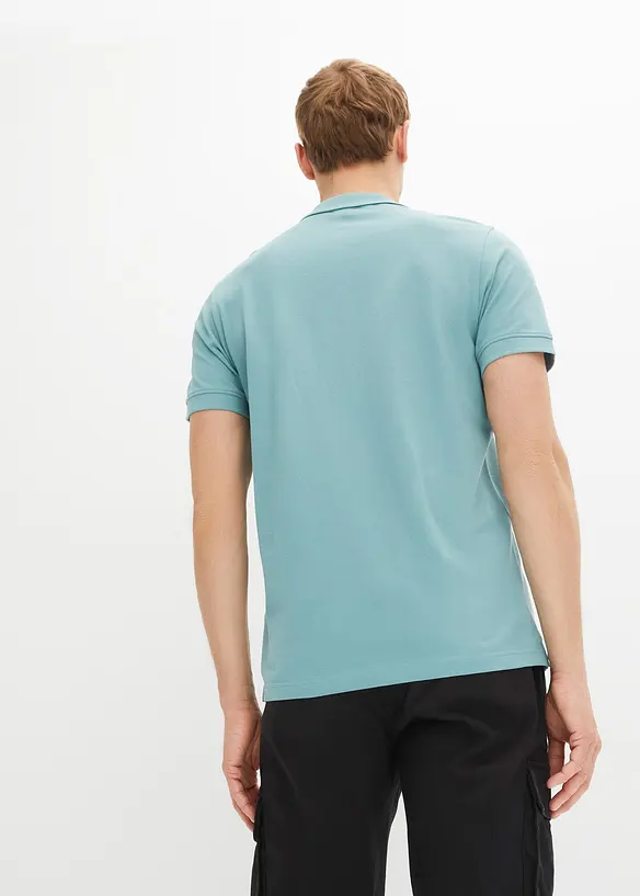 Piqué poloshirt van biologisch katoen, bonprix