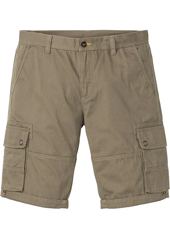 Cargo bermuda van katoen, regular fit, bonprix