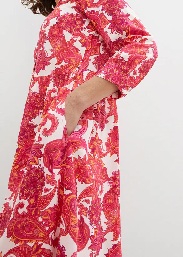 Overhemdjurk van vloeiende viscose, bonprix