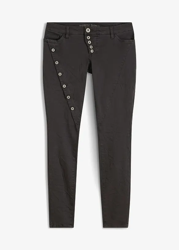 Twill broek van elastische katoenmix, bonprix