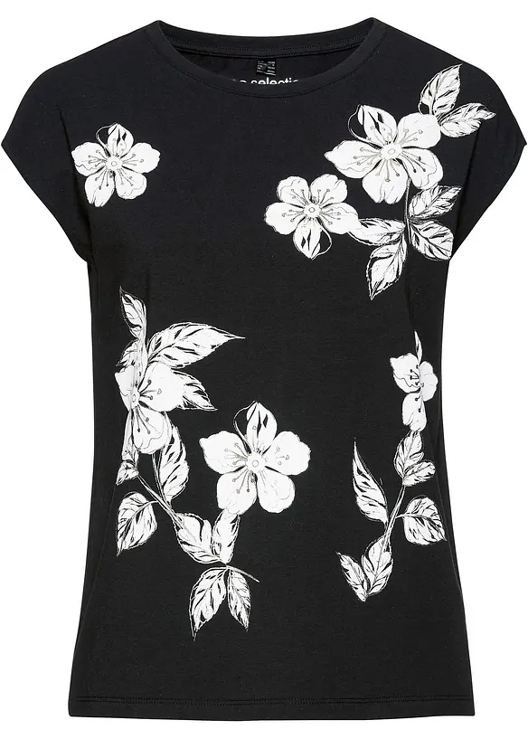 Shirt met bloemenprint, bonprix