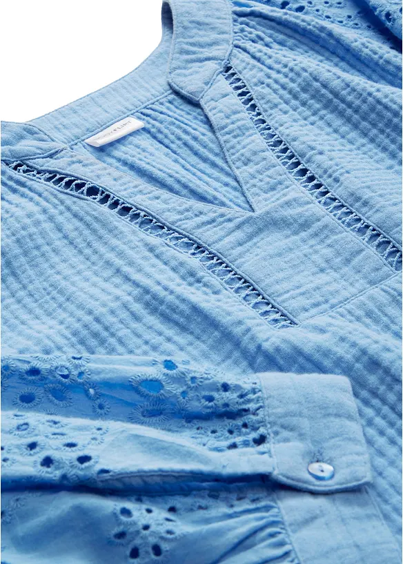Tuniek van mousseline, bonprix