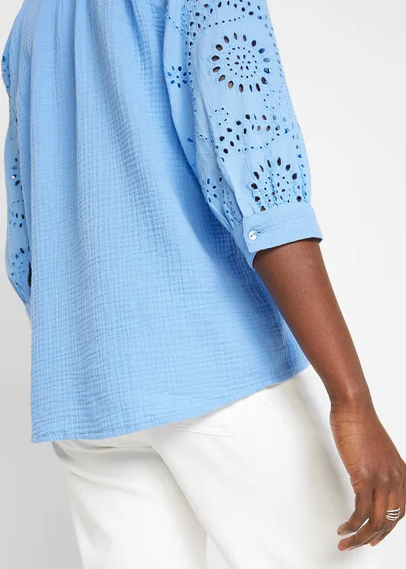 Tuniek van mousseline, bonprix