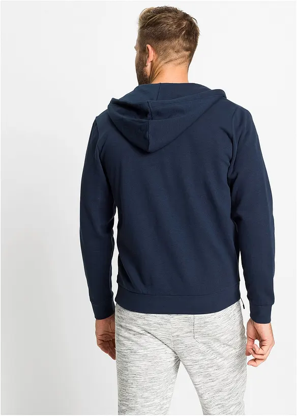 Hoodie met ritssluiting, bonprix