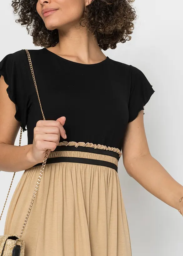 Jersey jurk met viscose, bonprix