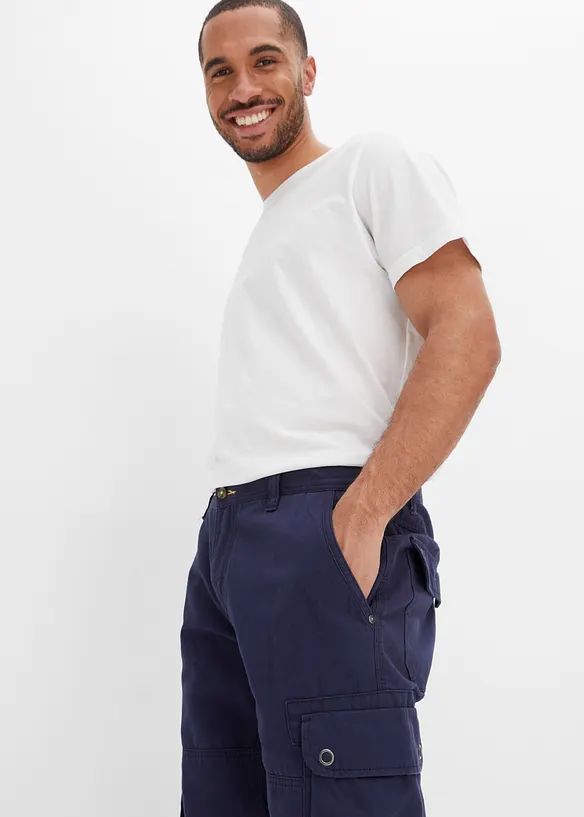 Cargo bermuda van katoen, regular fit, bonprix
