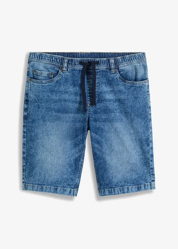 Licht stretch jeans instap bermuda , slim fit, bonprix