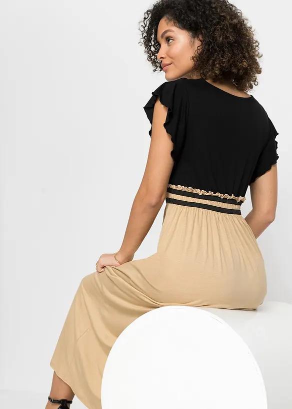 Jersey jurk met viscose, bonprix