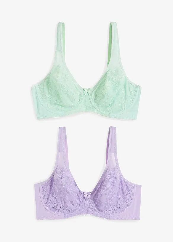 Minimizer bh met gevoerde bandjes (set van 2), bonprix