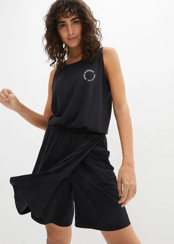 Jurk met geïntegreerde short, bonprix