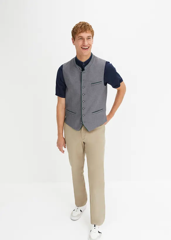 Tiroler gilet in wollen look, bonprix