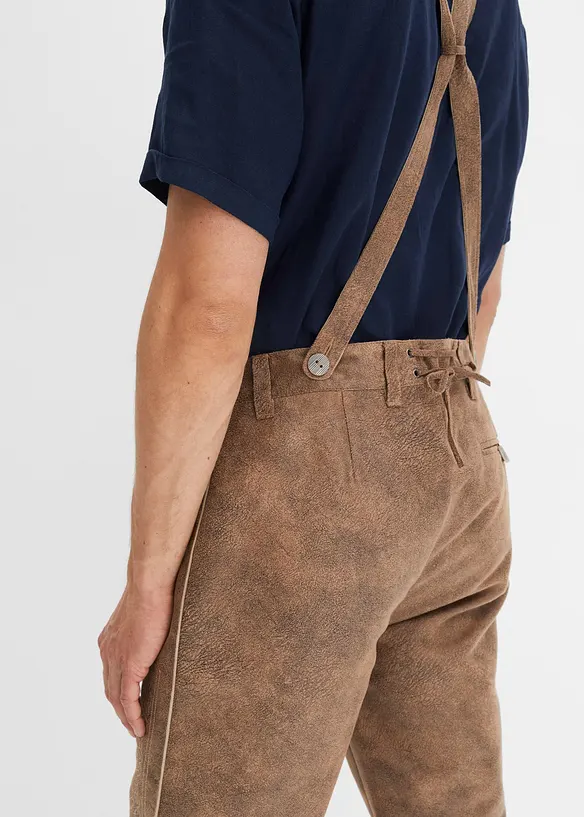 Tiroler kniebroek van imitatieleer, bonprix