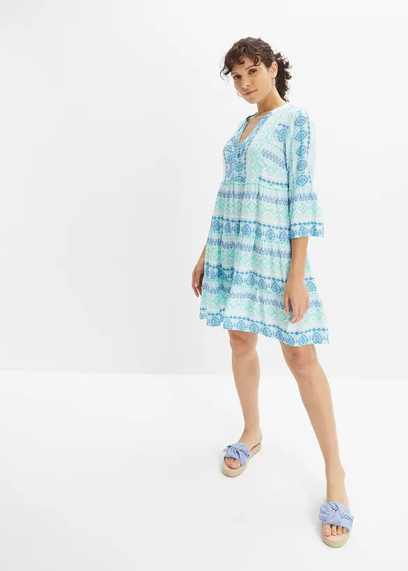 Tuniekjurk van soepele viscose, bonprix