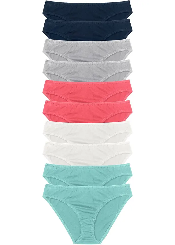 Slip (set van 10), bonprix