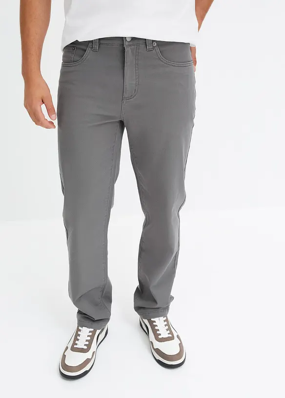 Classic fit stretch broek, straight, bonprix