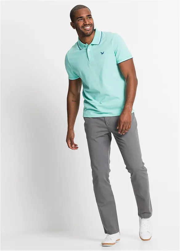 Piqué poloshirt van biologisch katoen, bonprix