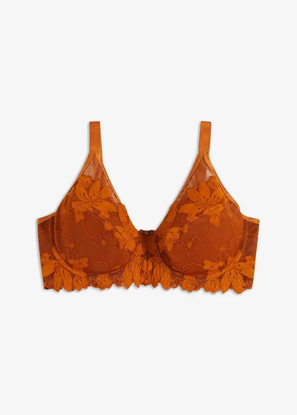 Moderne beugel bh met fijne kant, bonprix