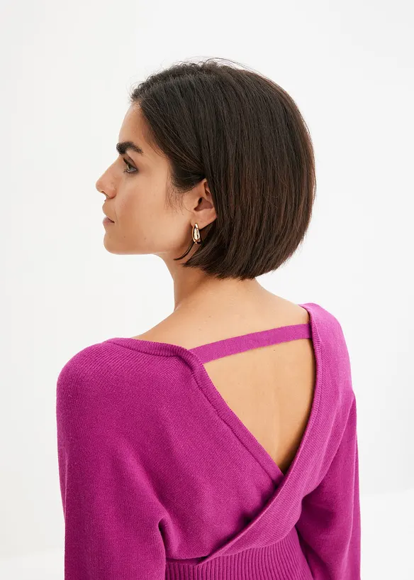 Trui van soepele viscose mix, bonprix