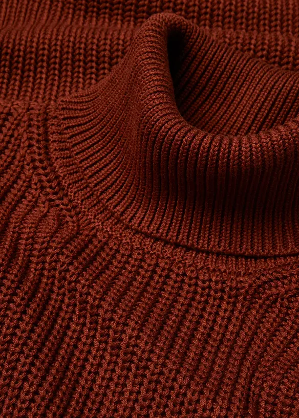 Oversized coltrui in een katoenmix, bonprix