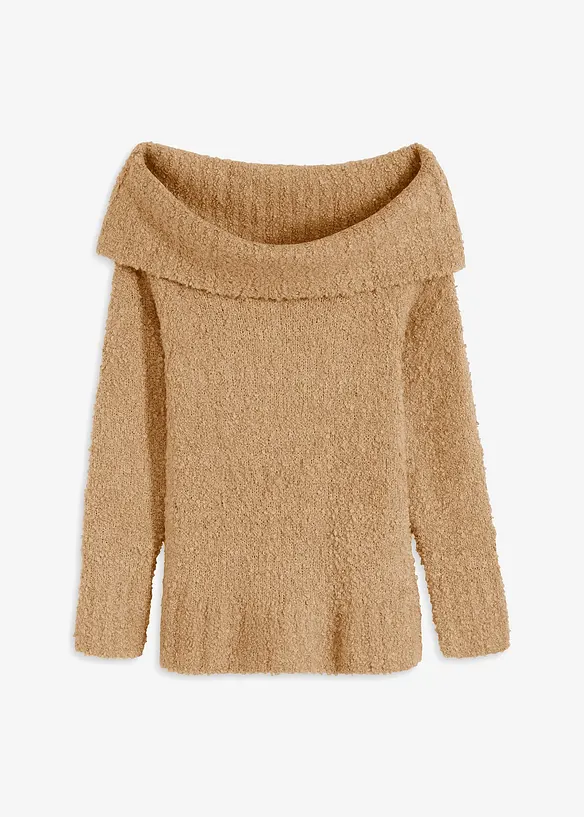 Off shoulder trui, bonprix