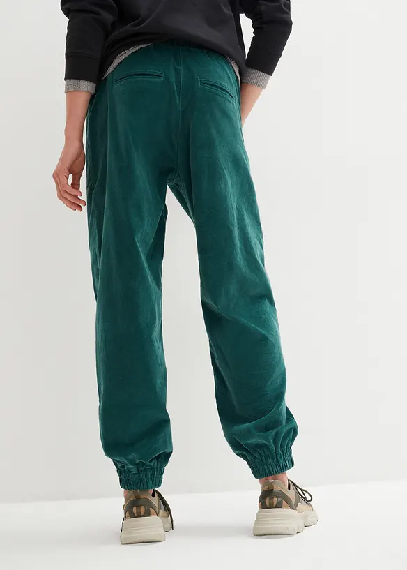 Comfortabele corduroy broek van katoenmix, bonprix