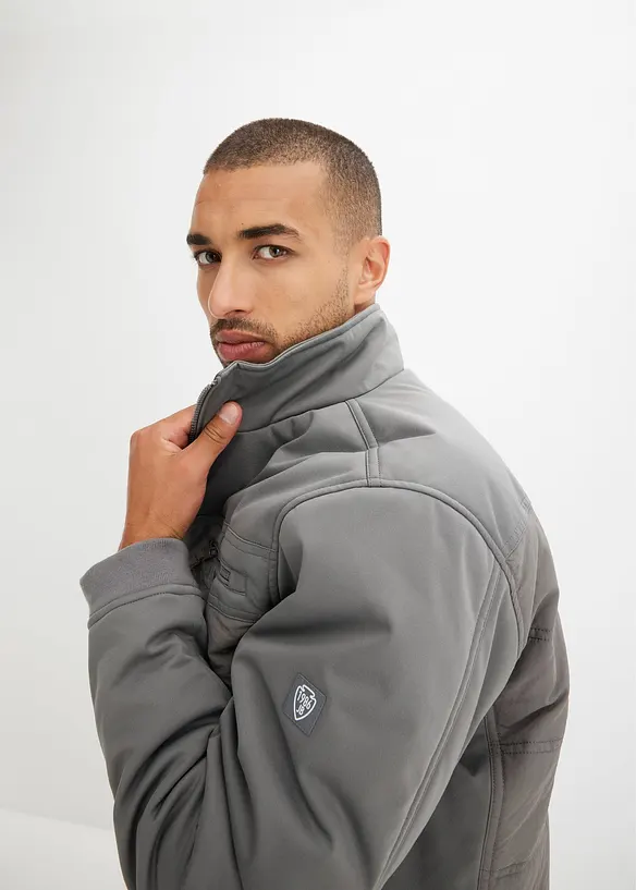Sofshell winterjas, bonprix