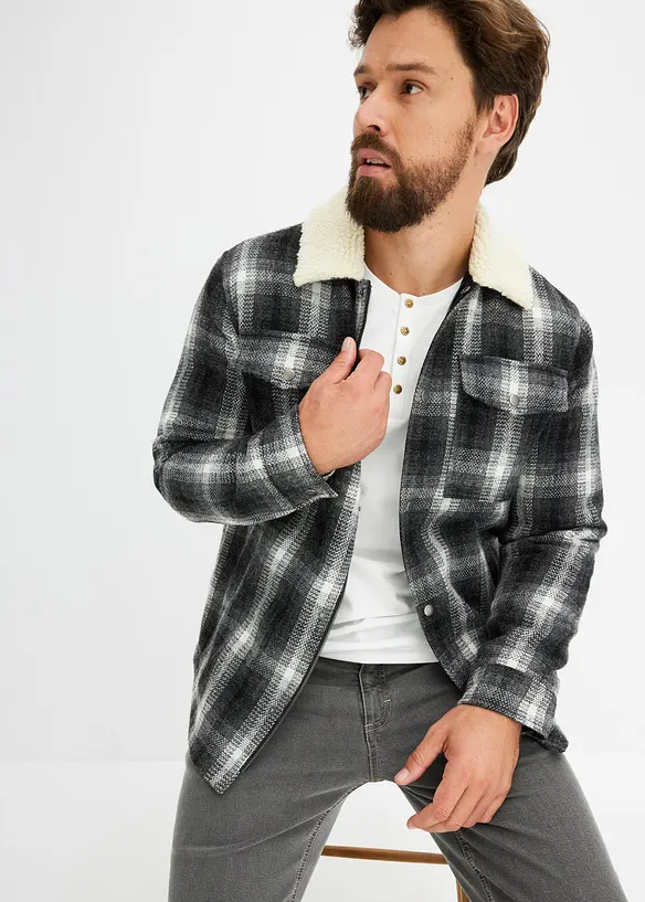 Henley shirt, lange mouw, bonprix