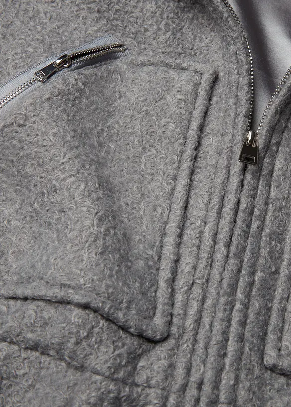Bouclé bomber, bonprix