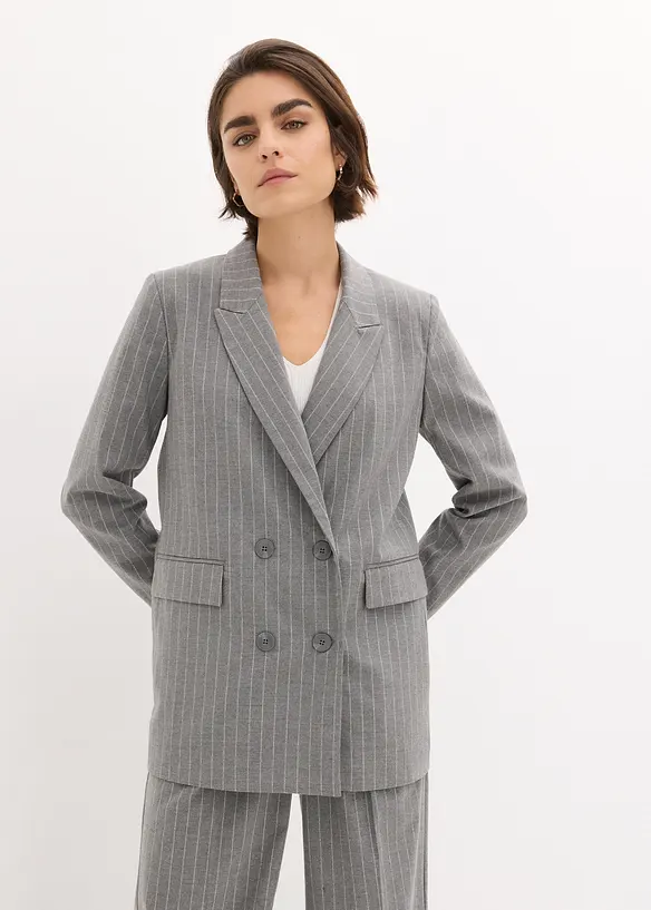 Noncha blazer met krijtstrepen, bonprix