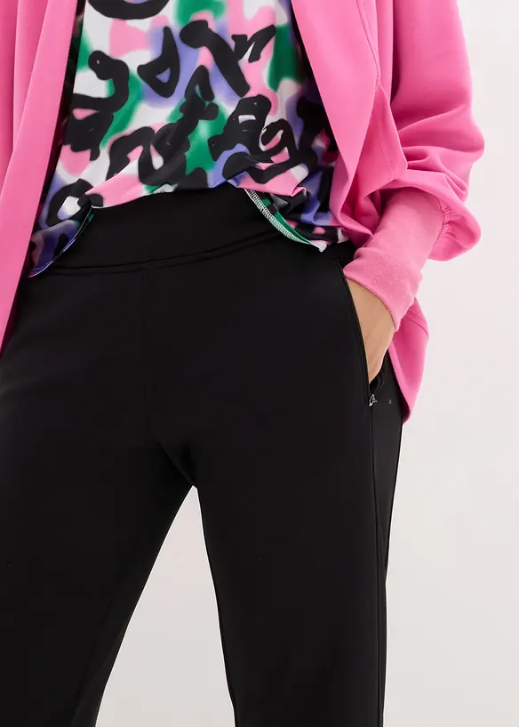 Super stretch joggingbroek met zachte voering, bonprix