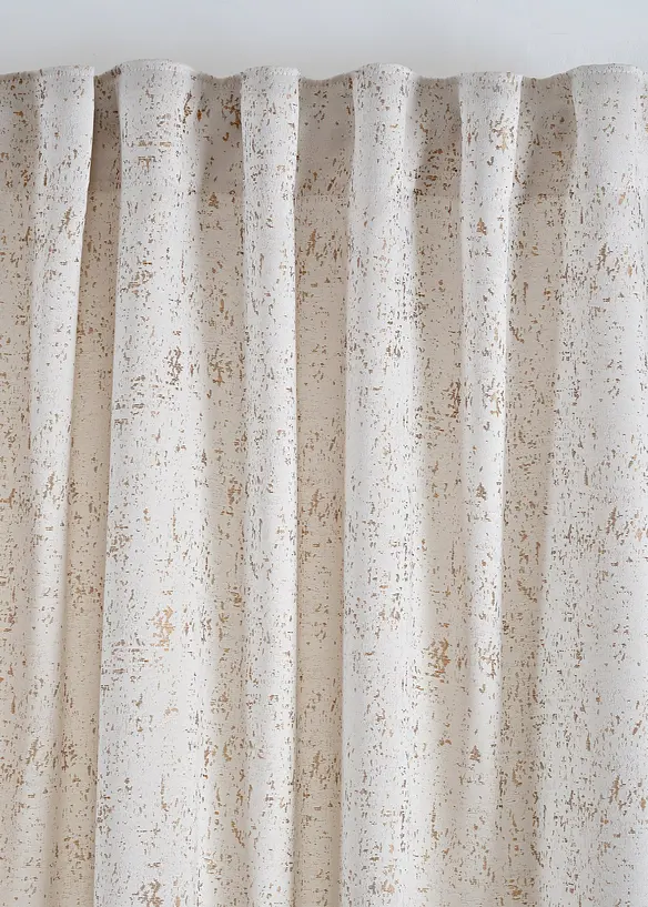 Jacquard gordijn met glans (1 stuk), bonprix