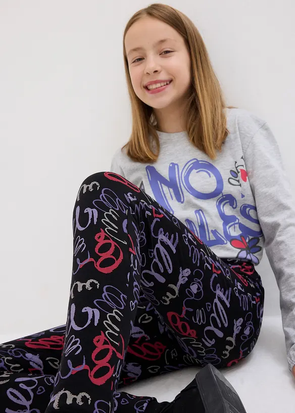 Meisjes thermo legging, bonprix