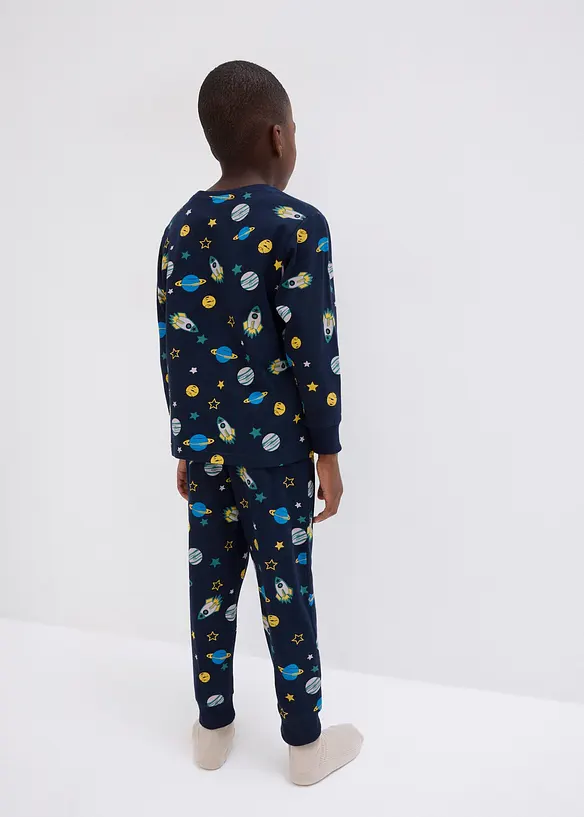 Jongens pyjama van biologisch katoen (4-dlg. set), bonprix