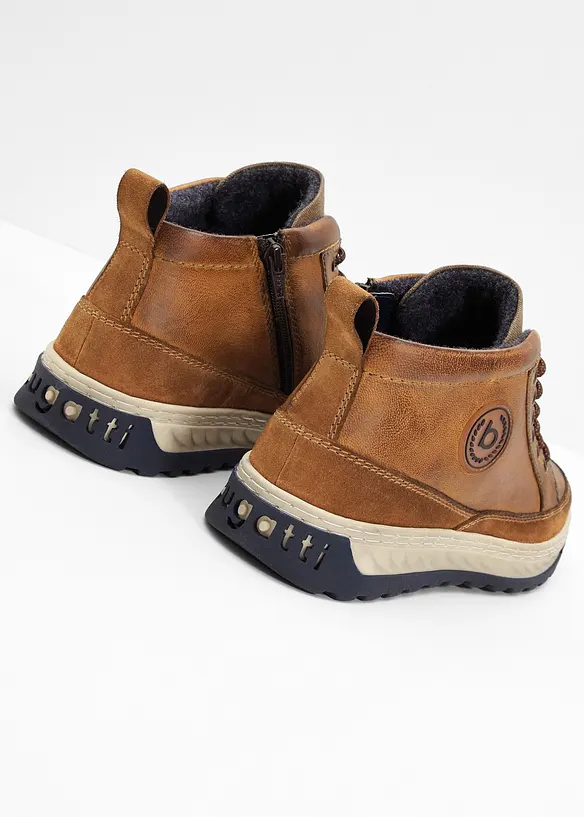 Bugatti veterboots van leer, Bugatti